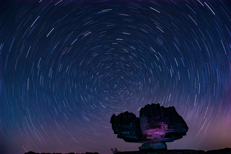 《磨盘山的星空》曹霞 15923013138.jpg